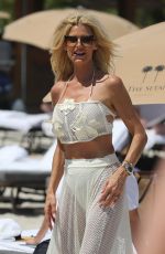 VICTORIA SILVSTEDT, AIDA YESPICA and DEBORA CASTANEDA in Bikinis on the Beach in Miami 04/01/2023