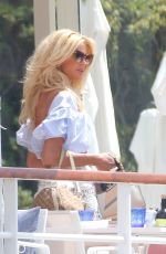 VICTORIA SILVSTEDT Arrives at Her Hotel in South of France 04/23/2023