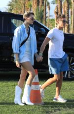 WALLIS DAY Arrives at Coachella Music Festival in Indio 04/14/2023 