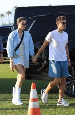 WALLIS DAY Arrives at Coachella Music Festival in Indio 04/14/2023 