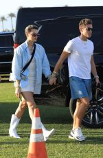 WALLIS DAY Arrives at Coachella Music Festival in Indio 04/14/2023 