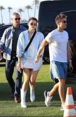 WALLIS DAY Arrives at Coachella Music Festival in Indio 04/14/2023 