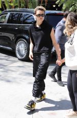 WALLIS DAY Arrives at Lakers Game in Los Angeles 04/09/2023
