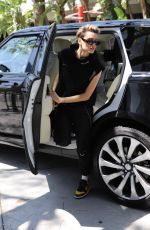 WALLIS DAY Arrives at Lakers Game in Los Angeles 04/09/2023