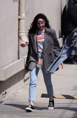 WHITNEY CUMMINGS Arrives at Jimmy Kimmel Live! in Hollywood 04/20/2023