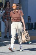 WILLOW SMITH Out for Grocery Shopping at Erewhon Market in Calabasas 04/03/2023