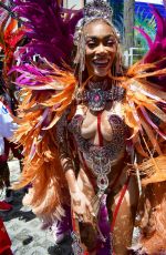 WINNIE HARLOW at Yard Mas and Xodus Carnival in Jamaica 04/16/2023