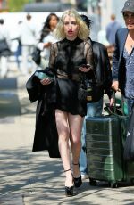 ZOE LISTER-JONES Leaves Bowery Hotel in New York 04/22/2023
