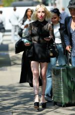 ZOE LISTER-JONES Leaves Bowery Hotel in New York 04/22/2023