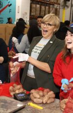 ZOEY DEUTCH at Feeding America Hosts Volunteer Event at L.A Regional Food Bank 04/07/2023