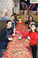 ZOEY DEUTCH at Feeding America Hosts Volunteer Event at L.A Regional Food Bank 04/07/2023