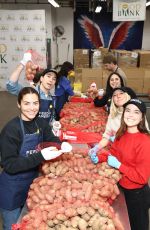 ZOEY DEUTCH at Feeding America Hosts Volunteer Event at L.A Regional Food Bank 04/07/2023