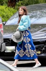 ZOOEY DESCHANEL Heading Home After Lunch in West Hollywood 04/14/2023
