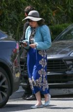 ZOOEY DESCHANEL Heading Home After Lunch in West Hollywood 04/14/2023