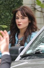 ZOOEY DESCHANEL Heading Home After Lunch in West Hollywood 04/14/2023