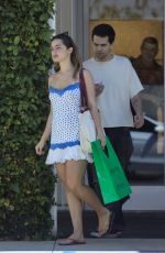 ADDISON RAE and Fedi Leaves Bottega Veneta in Los Angeles 05/07/2023