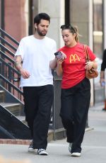 ADDISON RAE and Omer Fedi Out in New York 05/27/2023