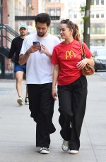 ADDISON RAE and Omer Fedi Out in New York 05/27/2023