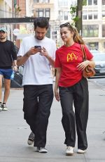 ADDISON RAE and Omer Fedi Out in New York 05/27/2023