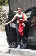 ADDISON RAE Arrives Home from a Gym in Studio Cty 05/15/2023