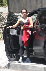 ADDISON RAE Arrives Home from a Gym in Studio Cty 05/15/2023