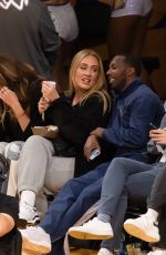 ADELE and Rich Paul at Lakers Playoff Game in Los Angeles 05/20/2023