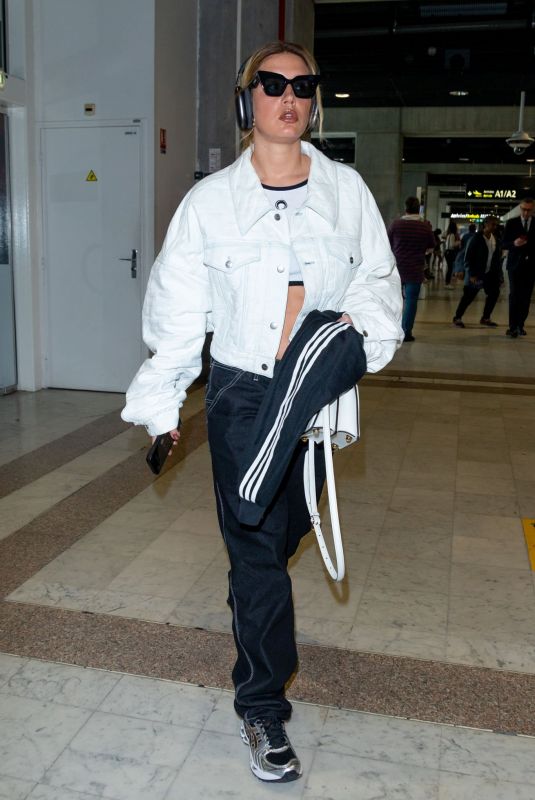 ADELE EXARCHOPOULOS Arrives at Nice Airport 05/17/2023