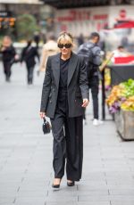 AHLEY ROBERTS at Global Radio Studios in London 05/09/2023