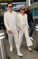 AIMEE MULLINS and Rupert Friend Arrives at Nice Airport 05/20/2023