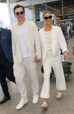 AIMEE MULLINS and Rupert Friend Arrives at Nice Airport 05/20/2023