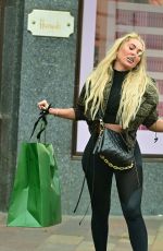 AISLEYNE HORGAN WALLACE Shopping at Harrods in London 05/13/2023