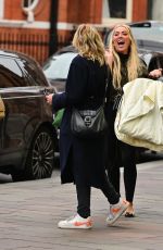 AISLEYNE HORGAN WALLACE Shopping at Harrods in London 05/13/2023