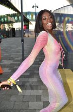 AJ ODUDU Arrives at Eurovision Final in Liverpool 05/13/2023