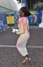 AJ ODUDU Arrives at Eurovision Final in Liverpool 05/13/2023