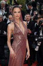 ALESSANDRA AMBROSIO at 76th Annual Cannes Film Festival Opening Ceremony 05/16/2023
