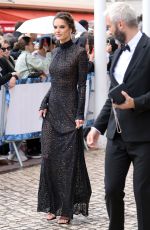ALESSANDRA AMBROSIO Leaves Hotel Martinez in Cannes 05/20/2023
