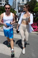 ALESSANDRA AMBROSIO Out and About in Cannes 05/23/2023