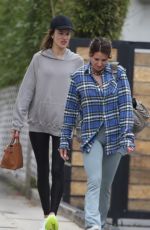 ALESSANDRA AMBROSIO Out for Grocery Shopping at Bristol Farms in West Hollywood 05/09/2023