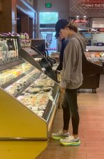 ALESSANDRA AMBROSIO Out for Grocery Shopping at Bristol Farms in West Hollywood 05/09/2023