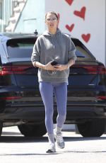 ALESSANDRA AMBROSIO Out for Lunch with a Friend at Tartine in Santa Monica 05/12/2023
