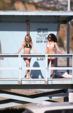 ALESSIA VERNAZZA and JOANNA LOPEZ in Bikinis at a Photoshoot in Malibu 05/09/2023