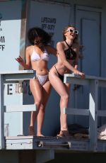 ALESSIA VERNAZZA and JOANNA LOPEZ in Bikinis at a Photoshoot in Malibu 05/09/2023