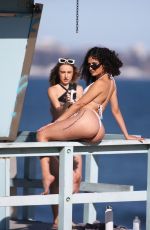 ALESSIA VERNAZZA and JOANNA LOPEZ in Bikinis at a Photoshoot in Malibu 05/09/2023