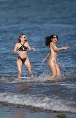 ALESSIA VERNAZZA and JOANNA LOPEZ in Bikinis at a Photoshoot in Malibu 05/09/2023