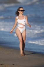 ALESSIA VERNAZZA in Swimsuit at a Phostoshoot on the Beadh in Malibu 05/22/2023