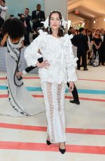 ALEXA CHUNG at 2023 Met Gala Celebrating Karl Lagerfeld: A Line of Beauty in New York 05/01/2023
