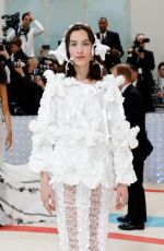 ALEXA CHUNG at 2023 Met Gala Celebrating Karl Lagerfeld: A Line of Beauty in New York 05/01/2023
