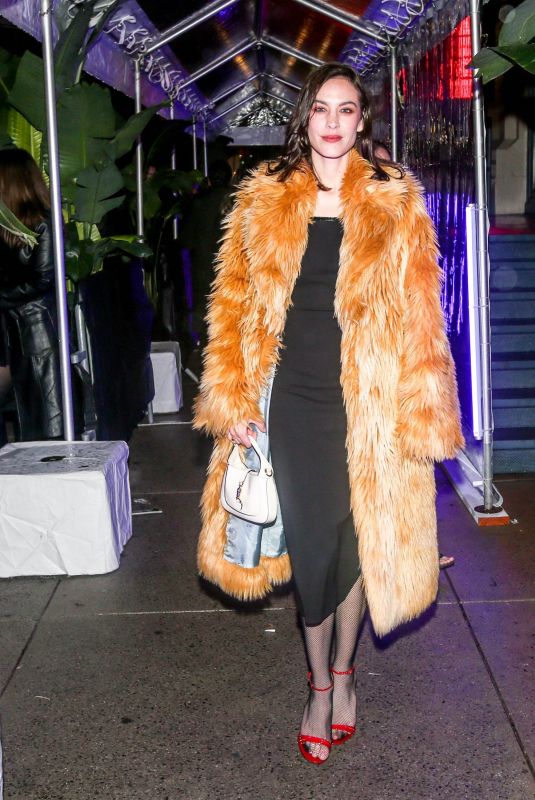 ALEXA CHUNG at Gucci & Amy Sacco Celebrate Bungalow Gucci 04/29/2023