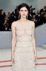 ALEXANDRA DADDARIO at 2023 Met Gala Celebrating Karl Lagerfeld: A Line of Beauty in New York 05/01/2023