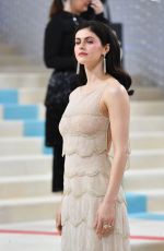 ALEXANDRA DADDARIO at 2023 Met Gala Celebrating Karl Lagerfeld: A Line of Beauty in New York 05/01/2023
